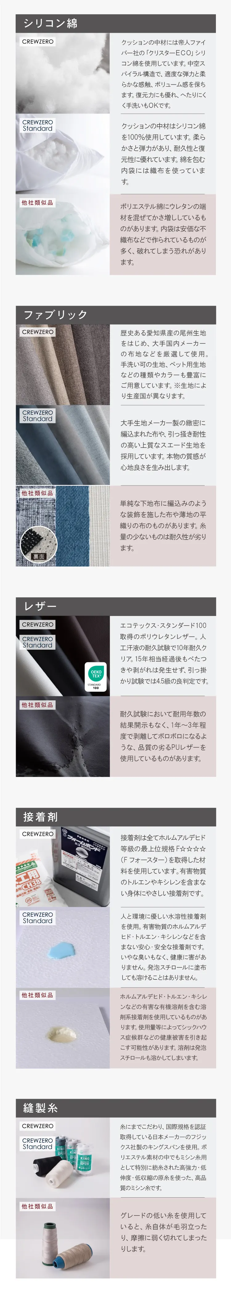 品質の良い素材で作り上げられたソファです