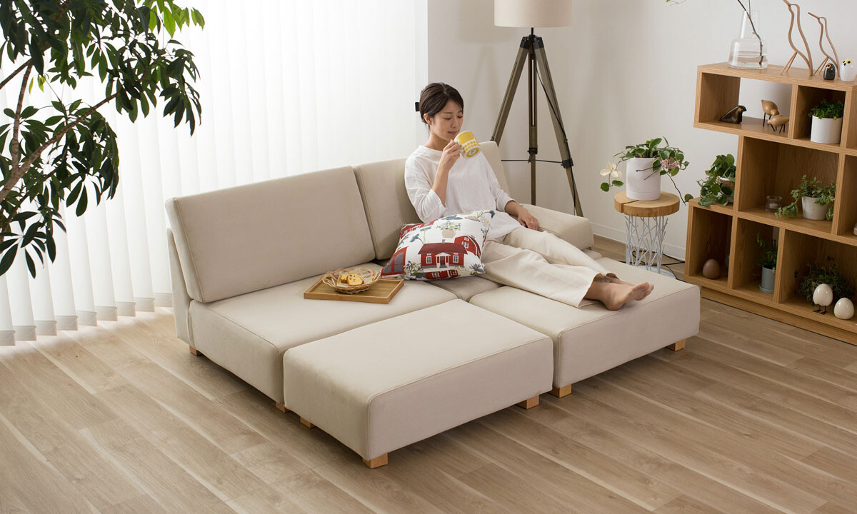 【くつろぎ方無限大】シナモンソファの魅力をご紹介！